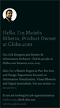 Mobile Screenshot of moisesribeiro.com